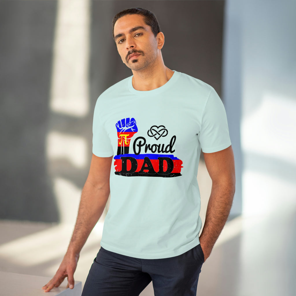 Polyamory Pride Flag T-shirt Unisex Size - Proud Dad Printify