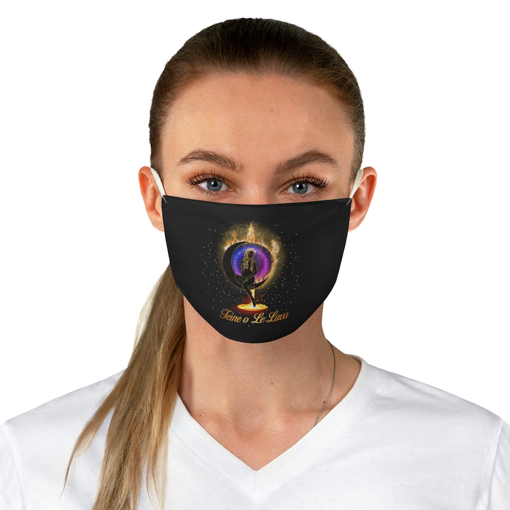 Yoga Spiritual Meditation Reusable Cloth Face Mask - Luck 777 Angel Number Printify