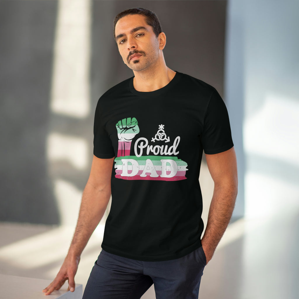 Abrosexual Pride Flag T-shirt Unisex Size - Proud Dad Printify