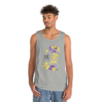 Thumbnail for Intersex Flag San Francisco Pride Heavy Cotton Tank Top Unisex Size - My Rainbow Is In My DNA Printify