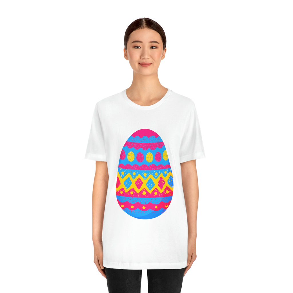 Pansexual Flag T-shirt Easter Festival Unisex Size - Egg SHAVA