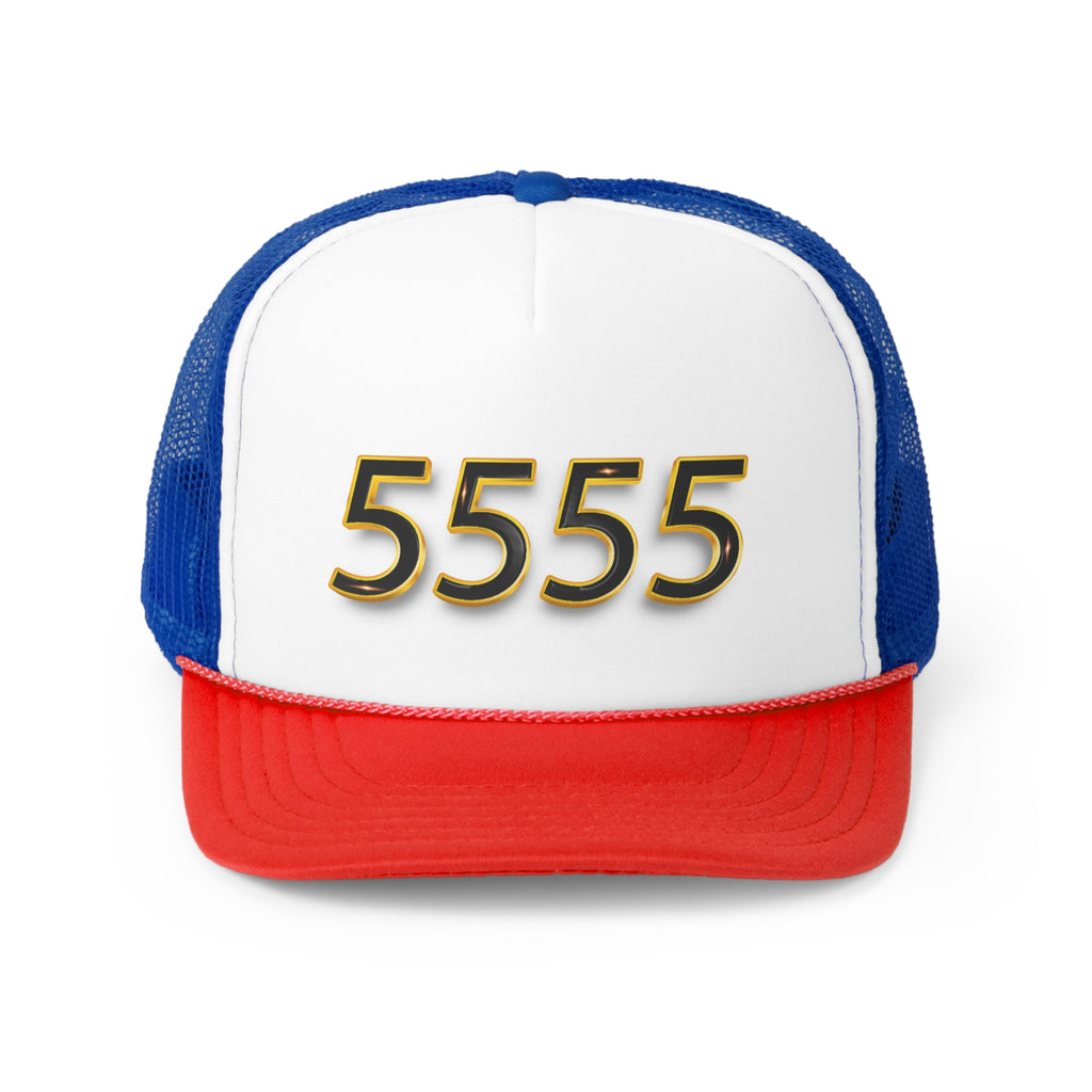 Angel Number 5555 Unisex Trucker Caps Printify