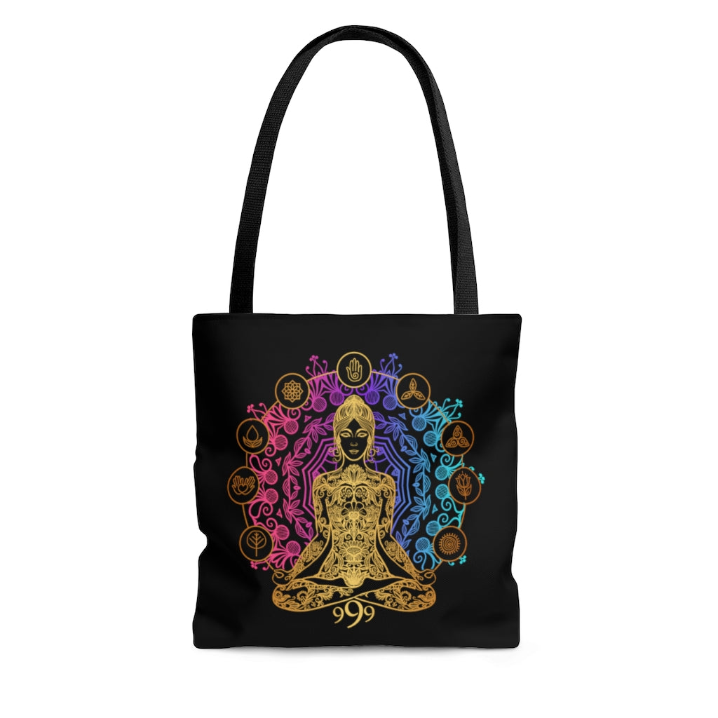 SAC Accessories Bags /AOP Tote Bag/Meditation Printify