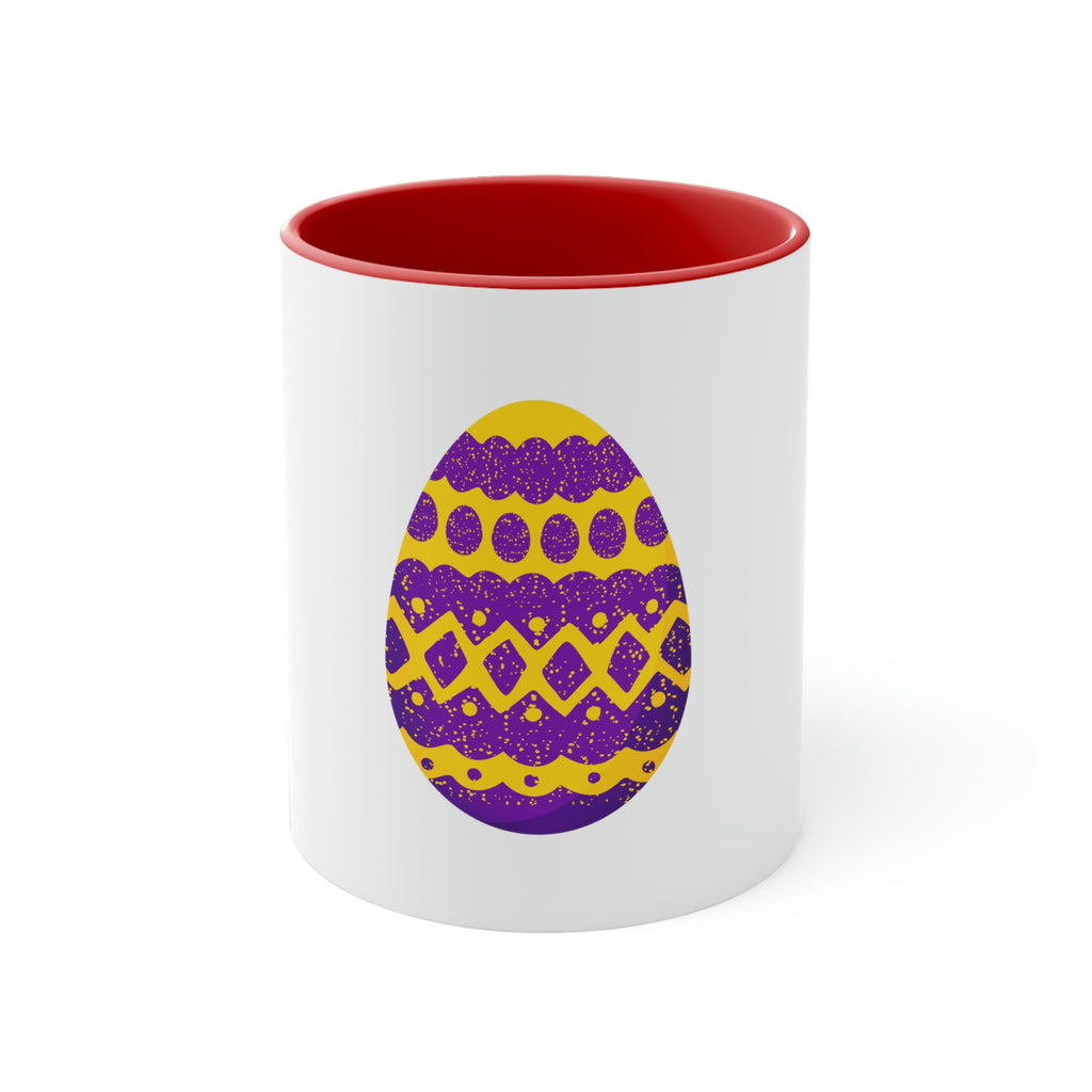 Intersex Flag Accent Coffee Mug Easter Festival - Easter Egg SHAVA