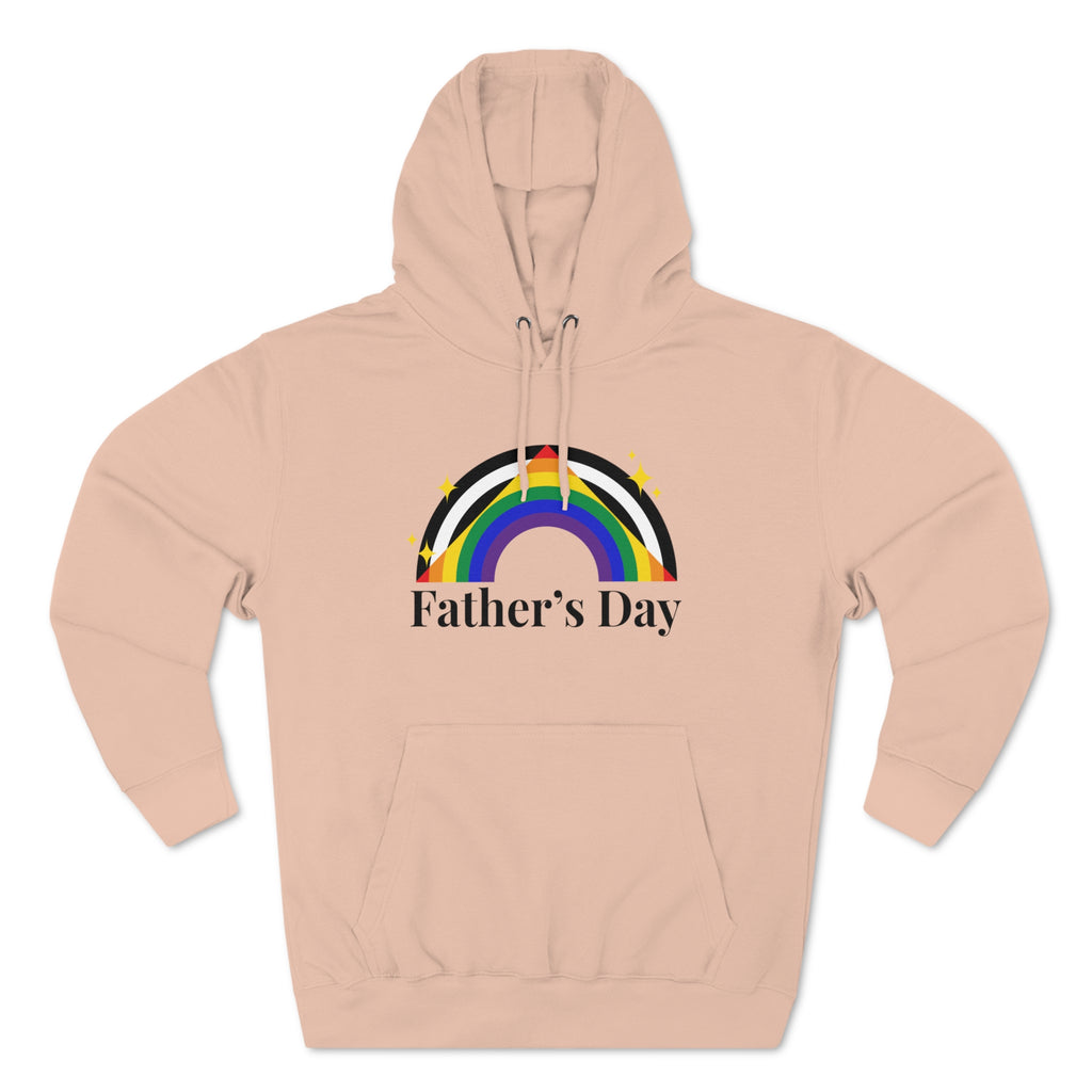 Straight Ally Pride Flag Unisex Premium Pullover Hoodie - Father's Day Printify