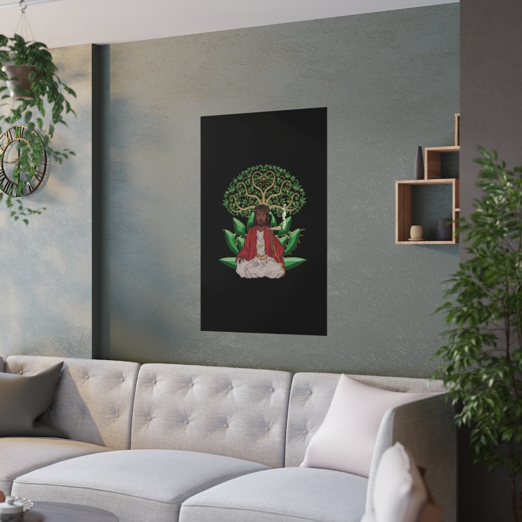 KCC Home & Livings-Posters   / Satin Posters (210gsm) /  Black Jesus Printify