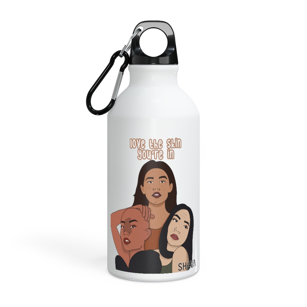 Affirmation Feminist pro choice Oregon Sport bottle 13.5oz - Love the Skin You're In Printify