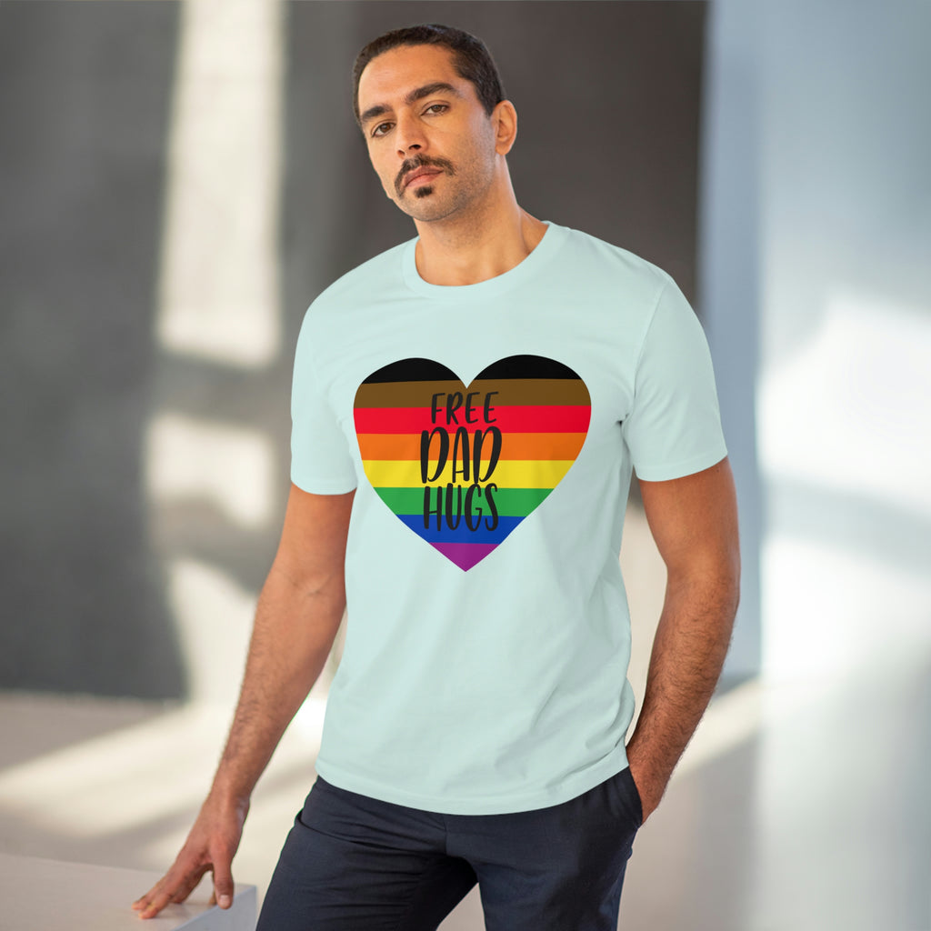 Philadelphia Pride Flag T-shirt Unisex Size - Free Dad Hugs Printify