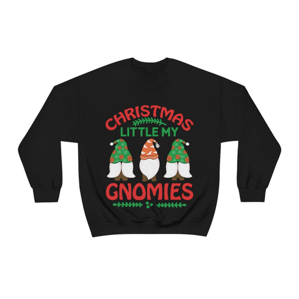 Merry Christmas Unisex Sweatshirts , Sweatshirt , Women Sweatshirt , Men Sweatshirt ,Crewneck Sweatshirt, Christmas Little My Gnomies Printify