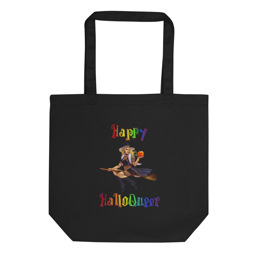 Transgender Halloween Eco Tote Bag-Trans Pride LGBT Halloween/Happy HalloQueer SHAVA