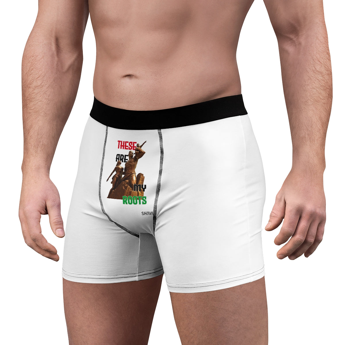 IAC  Accessories Underwear  /Men's Boxer Briefs/ These are My roots Printify