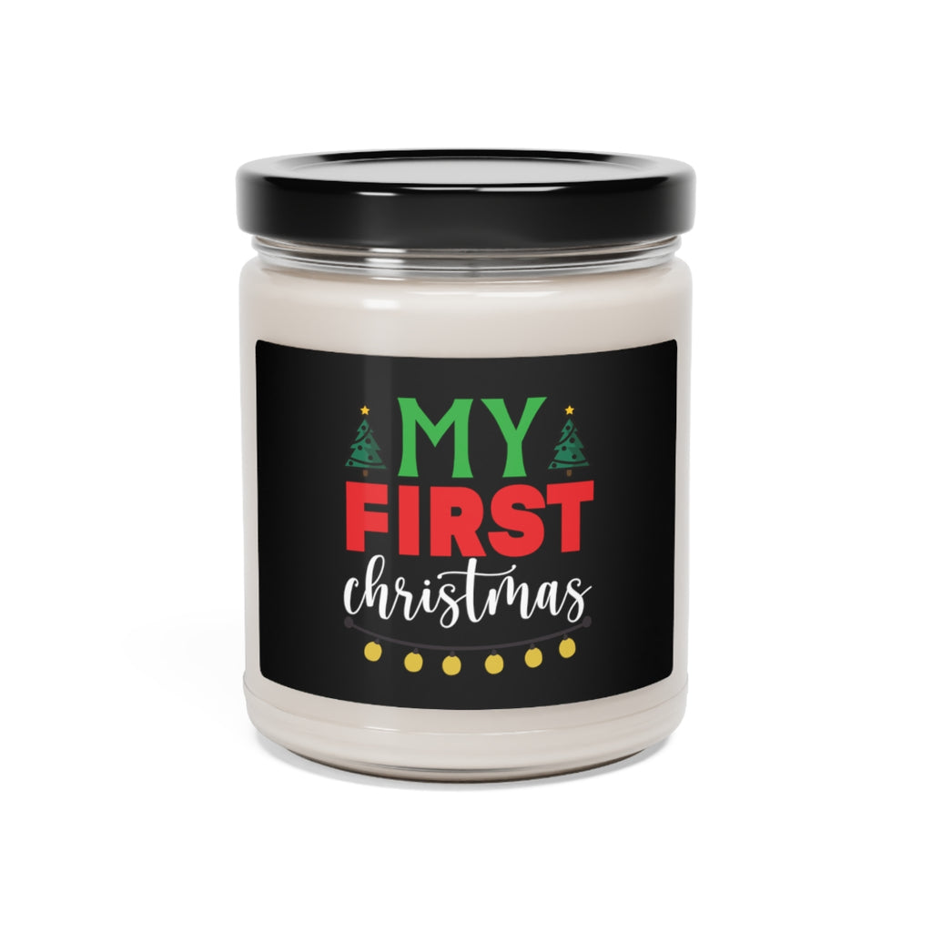 Christmas Scented Soy Candle, 9oz Printify