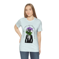 Thumbnail for Genderqueer Flag LGBTQ Affirmation T-shirt Unisex Size - Head Full Of Roses Printify