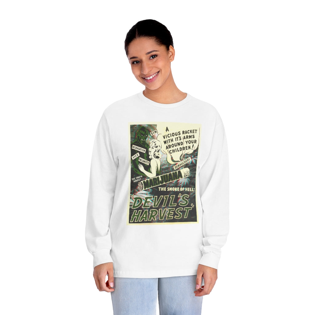 VCC Unisex Classic Long Sleeve T-Shirt / Devils Harvest Printify