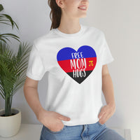 Thumbnail for Polyamory Pride Flag Mother's Day Unisex Short Sleeve Tee - Free Mom Hugs SHAVA CO