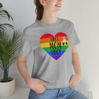 Thumbnail for Two Spirit Pride Flag Mother's Day Unisex Short Sleeve Tee - Free Mom Hugs SHAVA CO