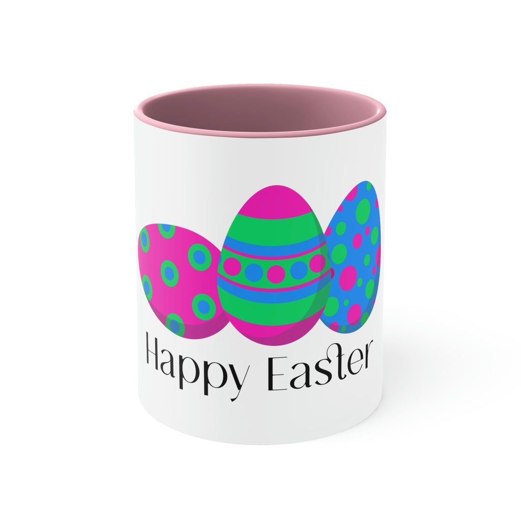 Polysexual Flag Accent Coffee Mug Easter Festival - Happy Easter SHAVA