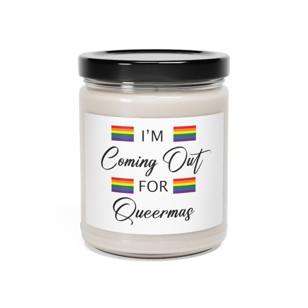 Christmas LGBTQ Custom Scented Soy Jar Candle, 9oz Printify