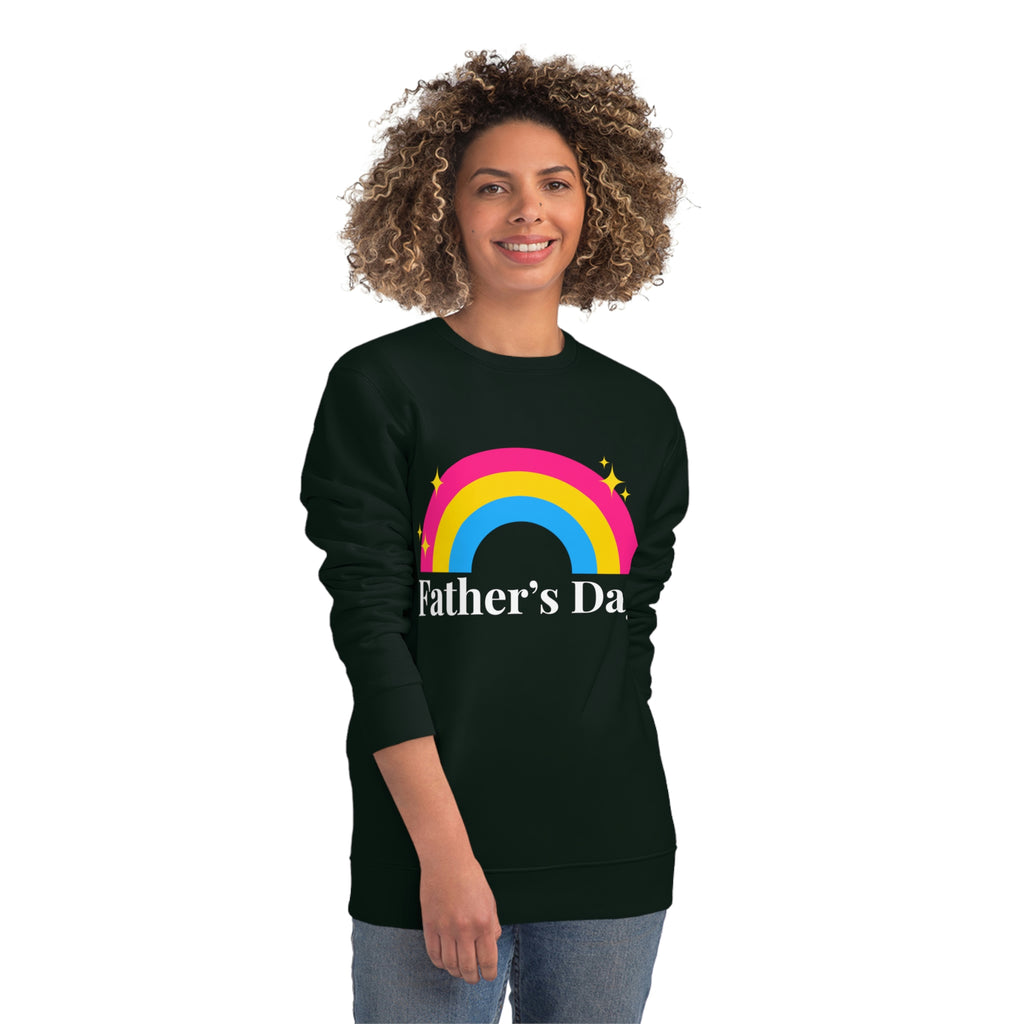 Pansexual Pride Flag Sweatshirt Unisex Size - Father's Day Printify