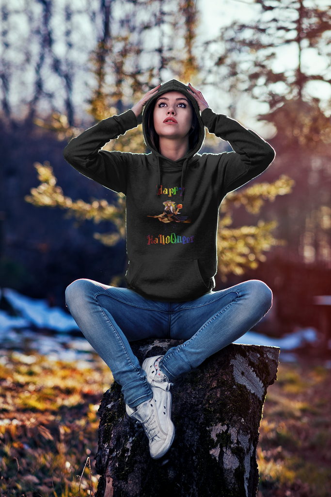 Transgender Halloween Unisex hoodie-Trans Pride LGBT Halloween/Happy HalloQueer SHAVA