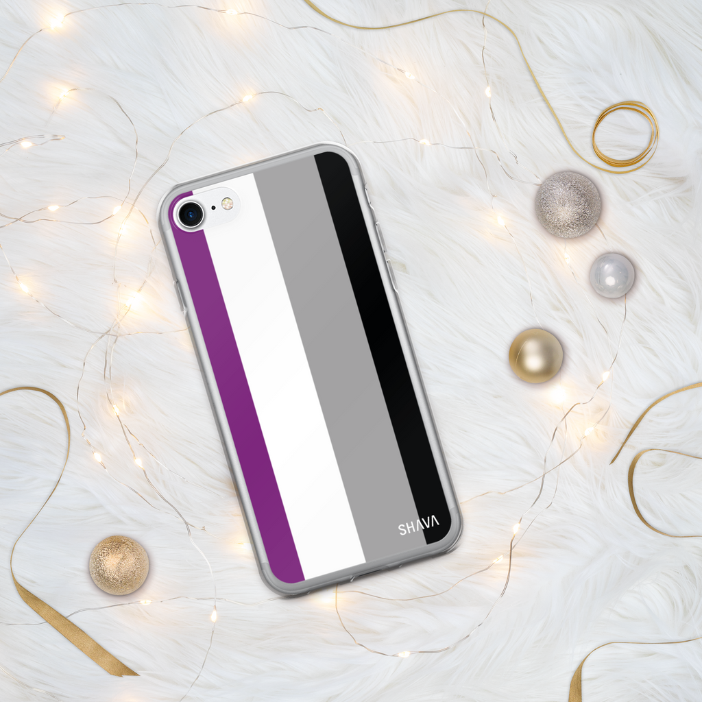 LGBTQ Phone Cases / Celebrating Asexual Flag SHAVA