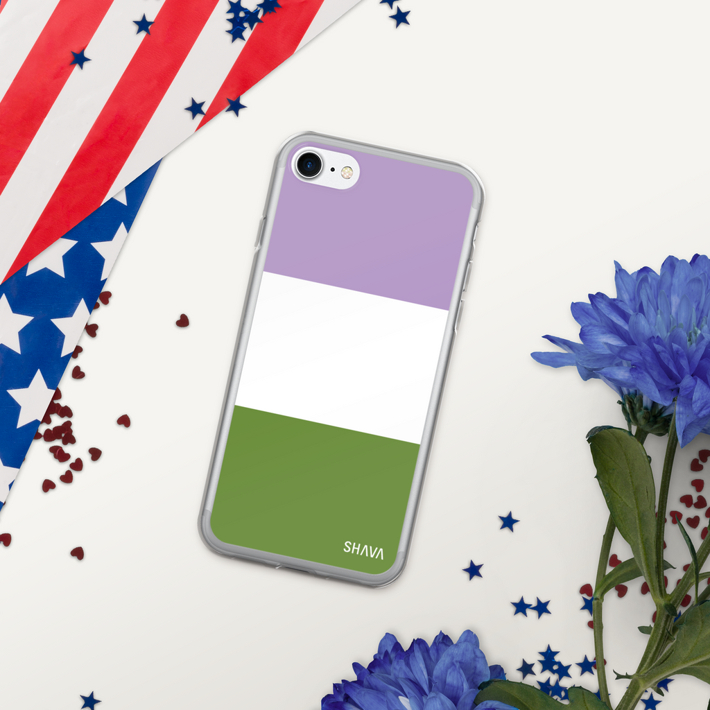 LGBTQ Phone Cases / Celebrating Gender Queer Flag SHAVA