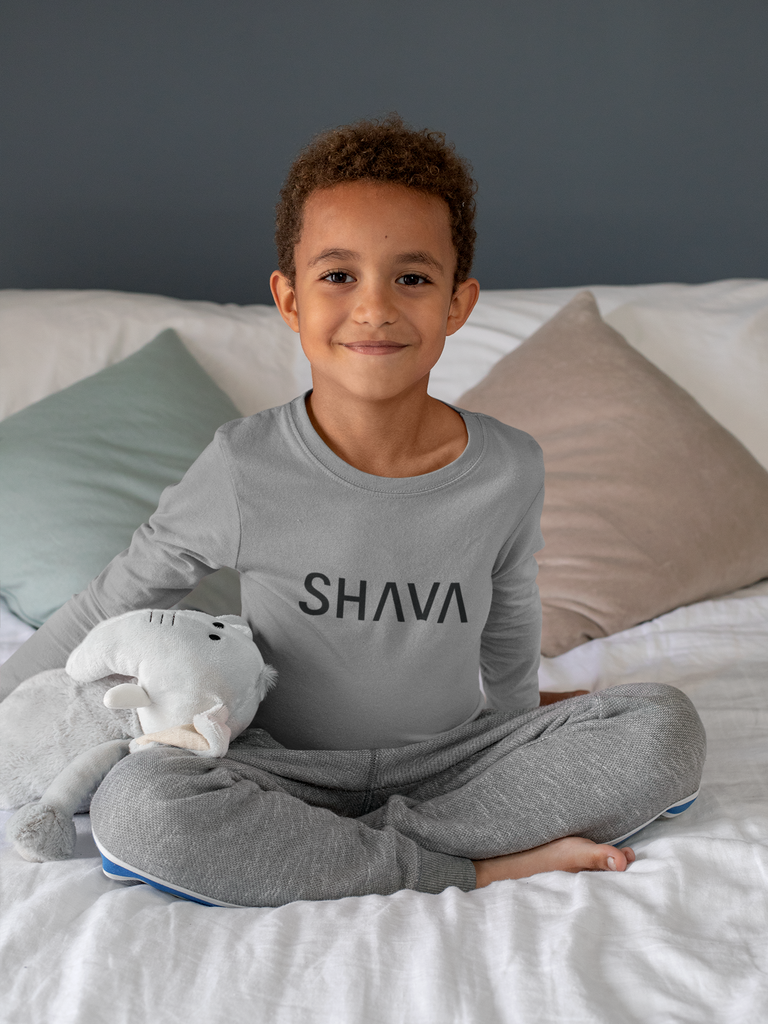 IAC  KIDS Long Sleeves Toddler Tee /SHAVA LOGO Printify