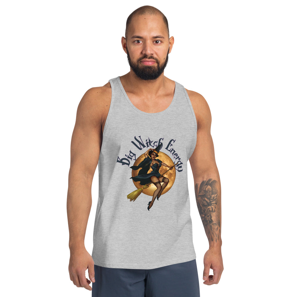 Halloween/ Men's Racerback Tank / Big witch Energy SHAVA