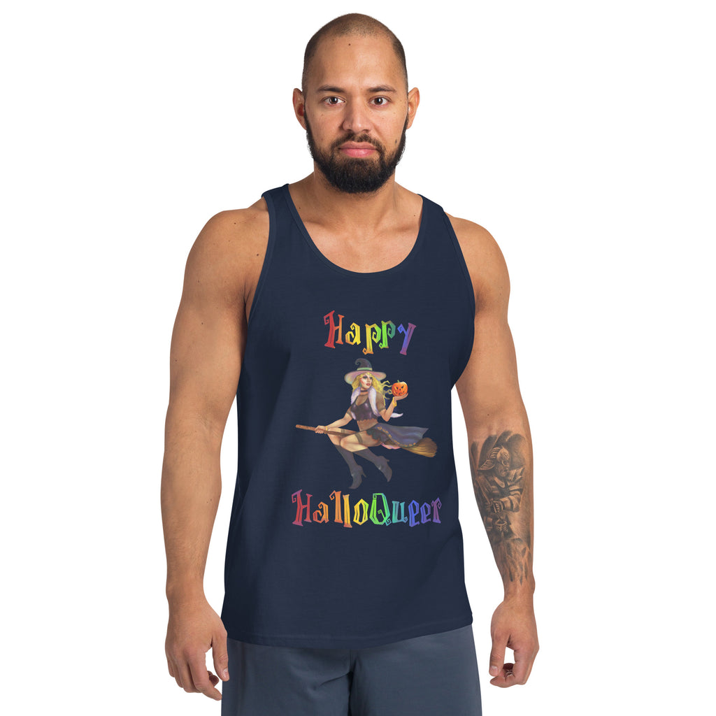 Transgender Halloween Tank Tops -Trans Pride LGBT Halloween/Happy HalloQueer SHAVA