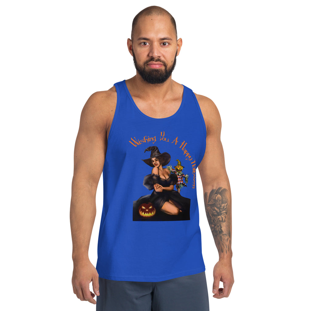 Halloween/ Men's Racerback Tank / Amuni SHAVA