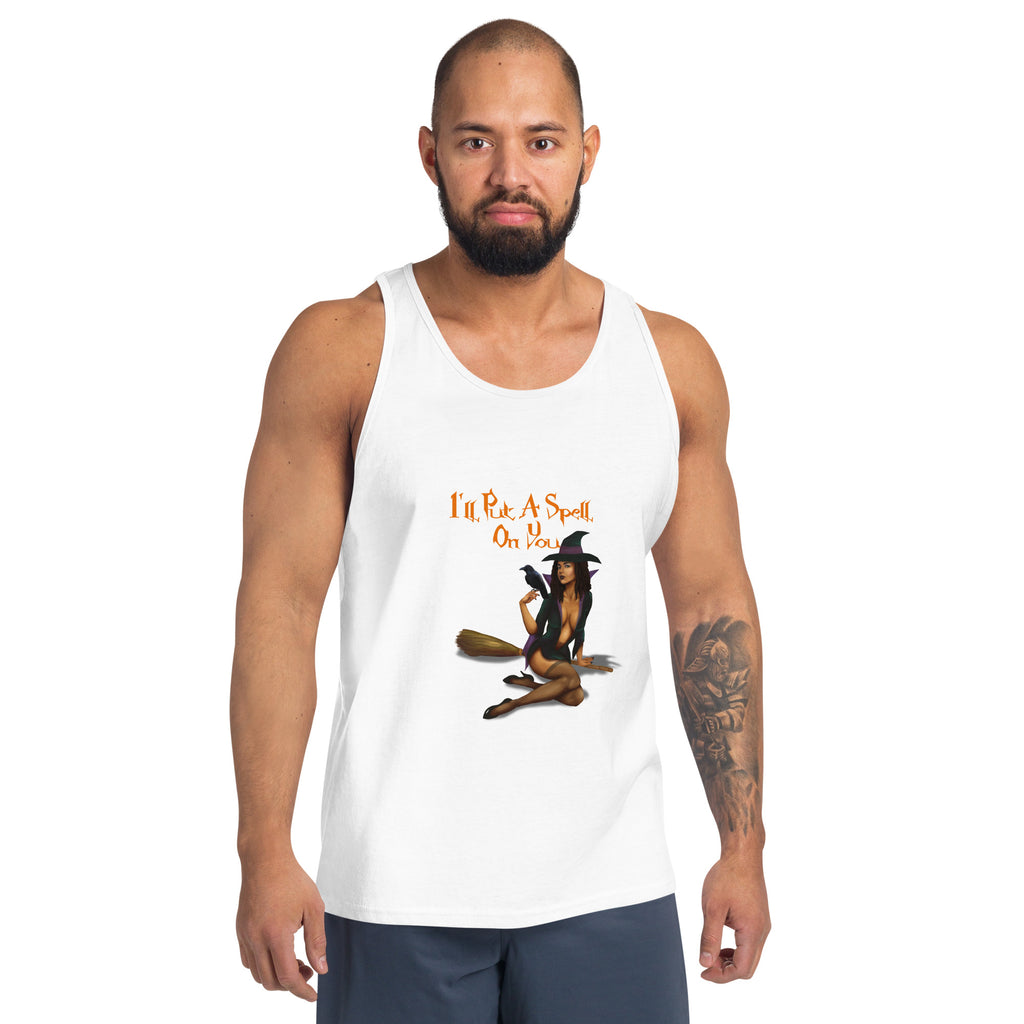 Halloween/ Men's Racerback Tank / I Will Put A Spell On You SHAVA