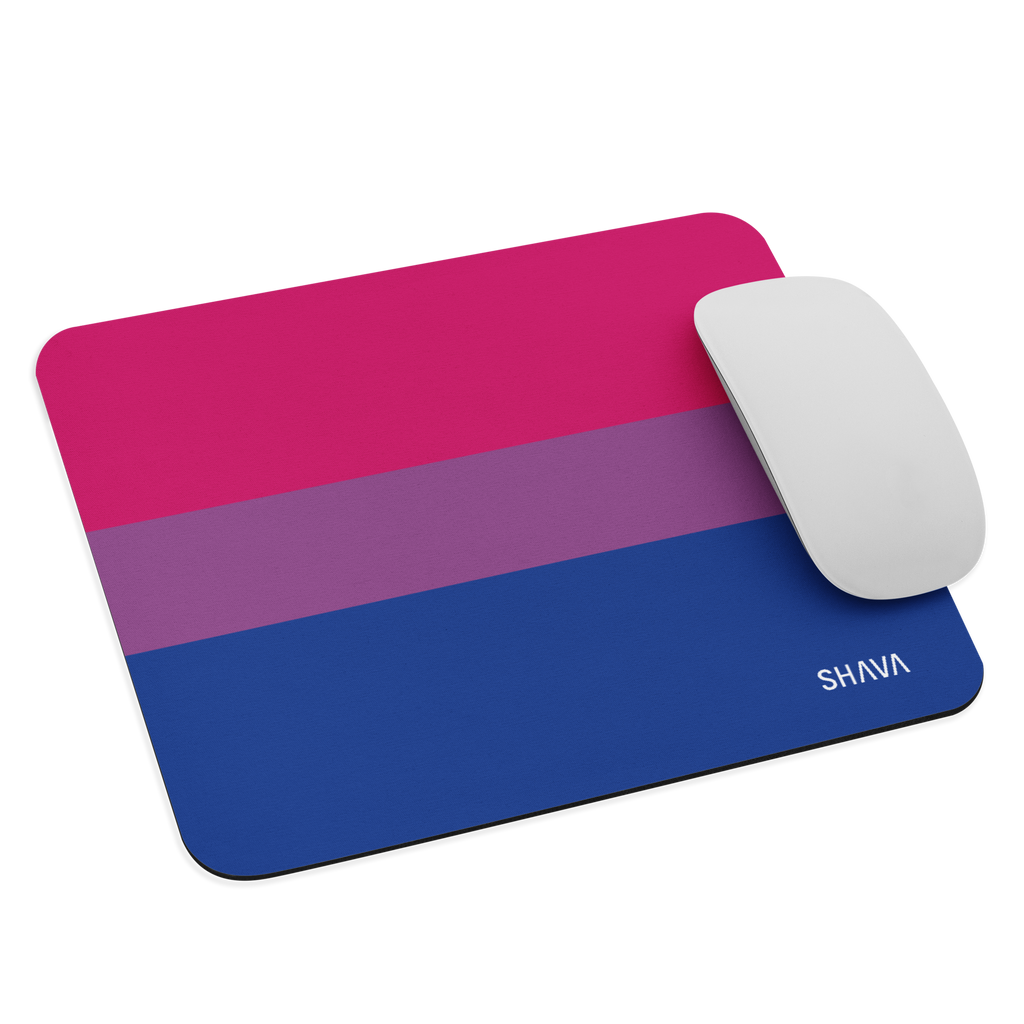 LGBTQ Accessories Mouse pad / Celebrating Bisexual Flag SHAVA