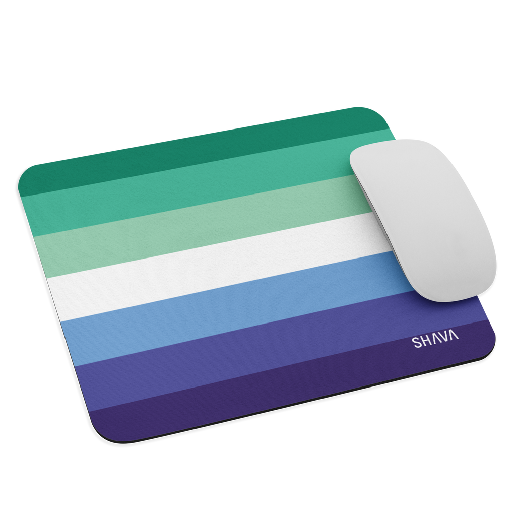 LGBTQ Accessories Mouse pad / Celebrating Gay Flag SHAVA