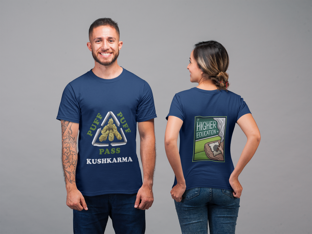 KCC Unisex Softstyle T-Shirt V-Neck Tee/Kushkarma Printify