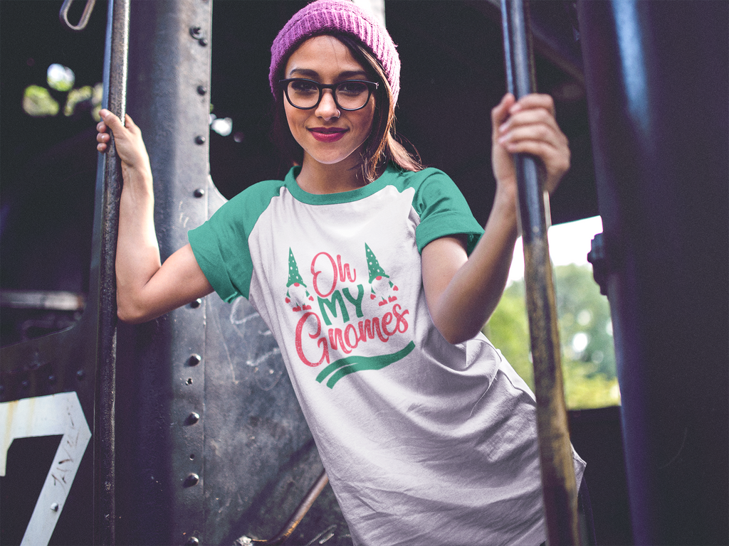 Merry Christmas Unisex Long Sleeves, Unisex Long Sleeves , Unisex 3/4 Sleeve , Oh My Gnomes Printify