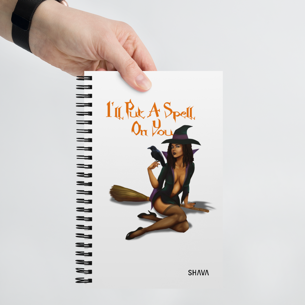 Halloween/Spiral notebook/I'll Put a Spell On You SHAVA