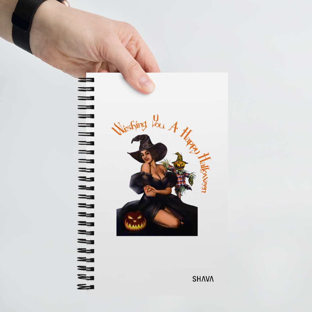 Halloween/Spiral notebook/Amuni SHAVA