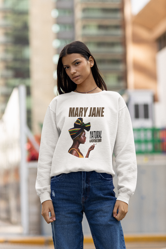 VCC Unisex Sweatshirt / Natural Wombman Printify