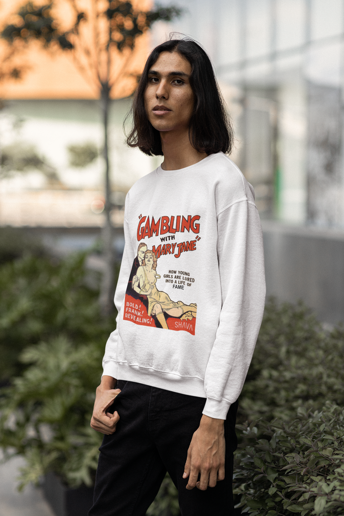 VCC Unisex Sweatshirt / Gambling with marry jane Printify