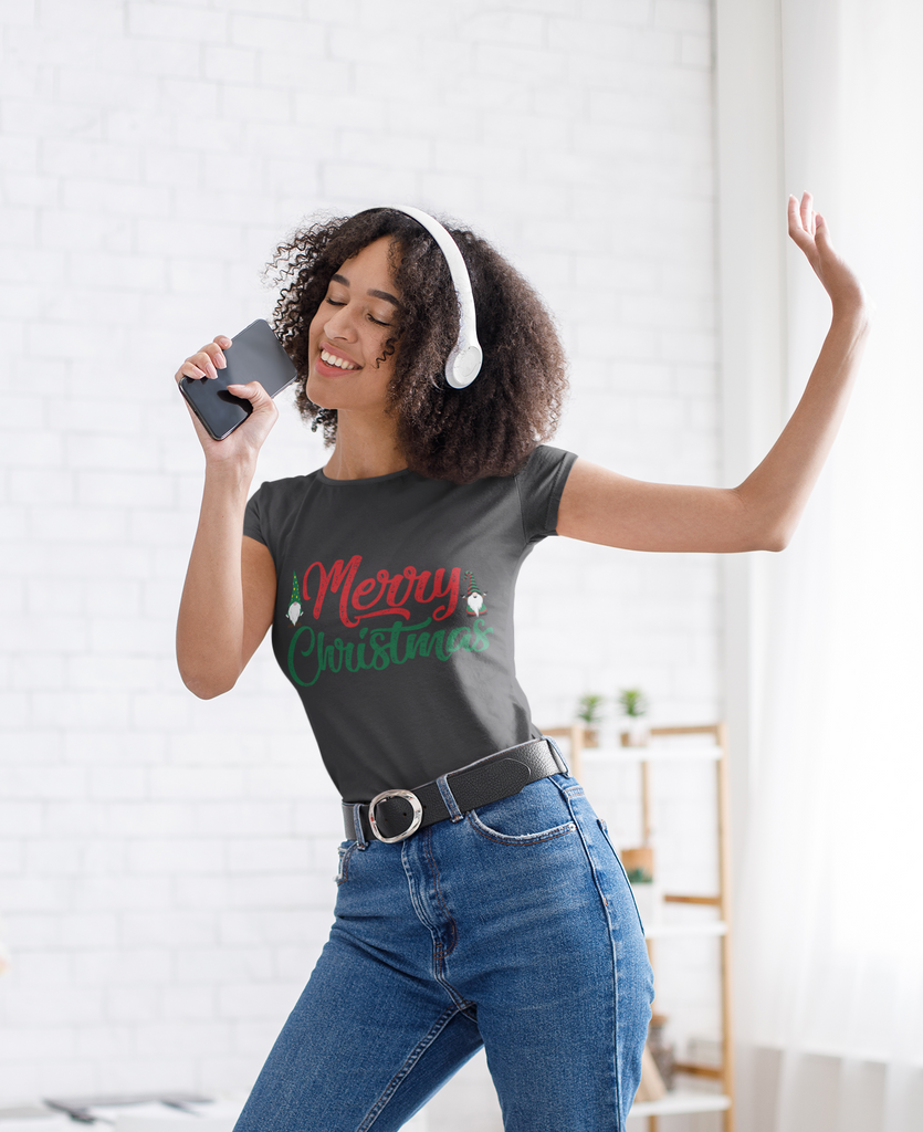 Classic Unisex Christmas T-shirt - Merry Christmas Printify