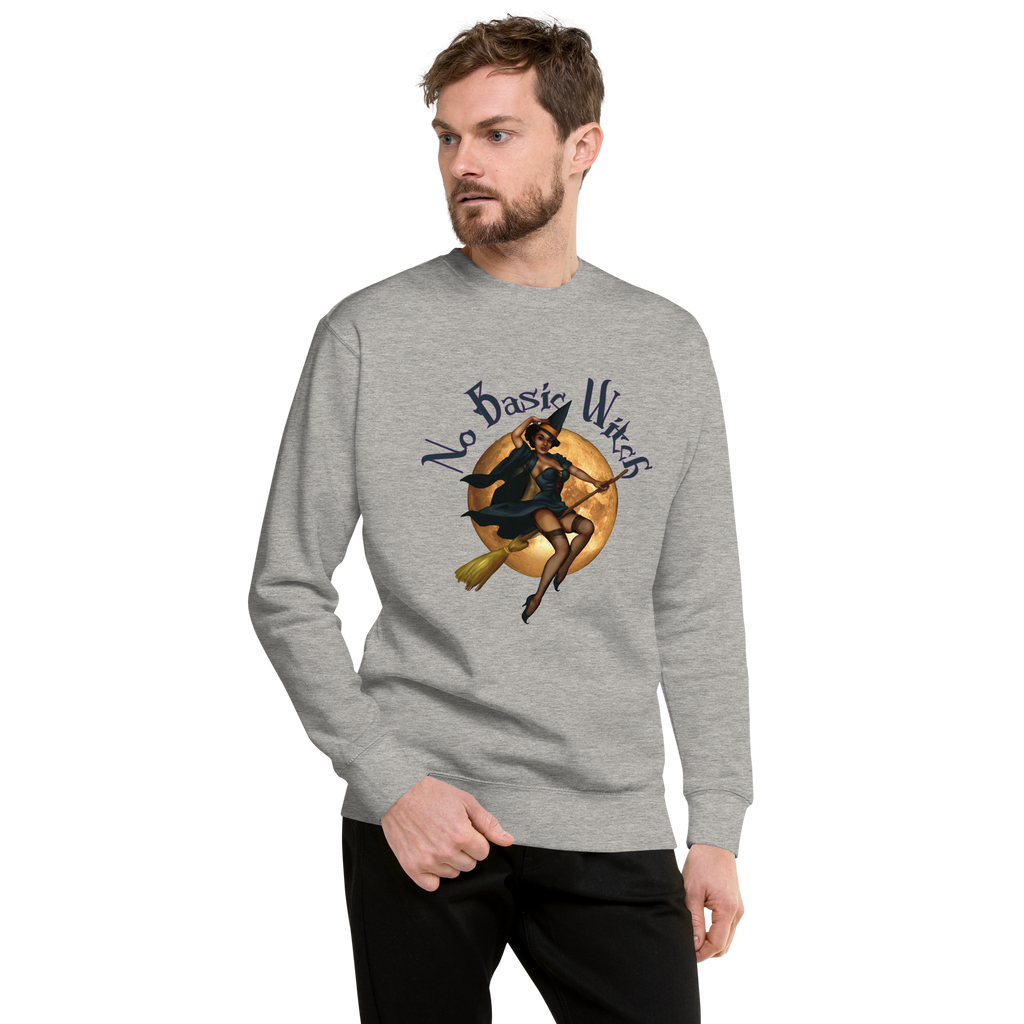 Halloween/Unisex Sweatshirt/No Basic Witches SHAVA