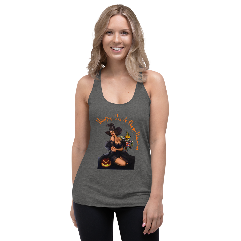 Halloween/Women's Racerback Tank/ Amuni SHAVA