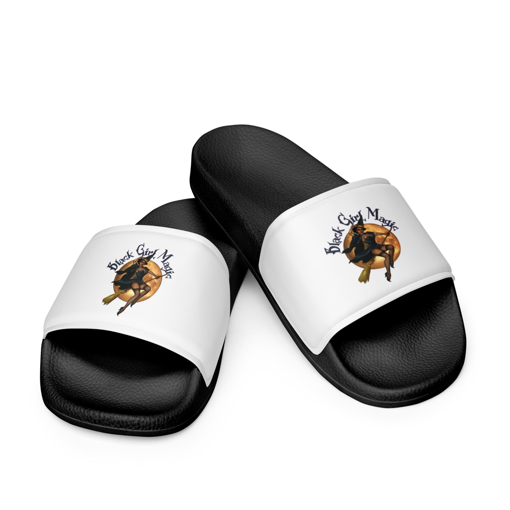 Halloween/Women's slides/Black Girl Magic SHAVA